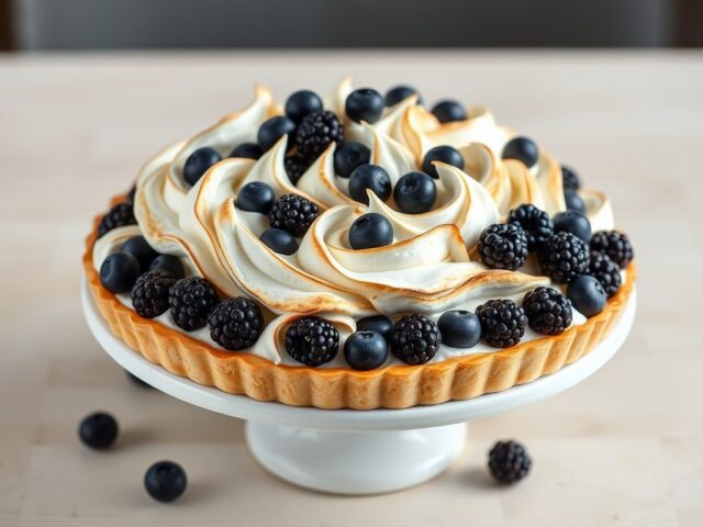 Meringuetaart met mascarpone