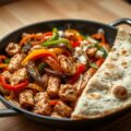 Mexicaanse groenteschotel met kip