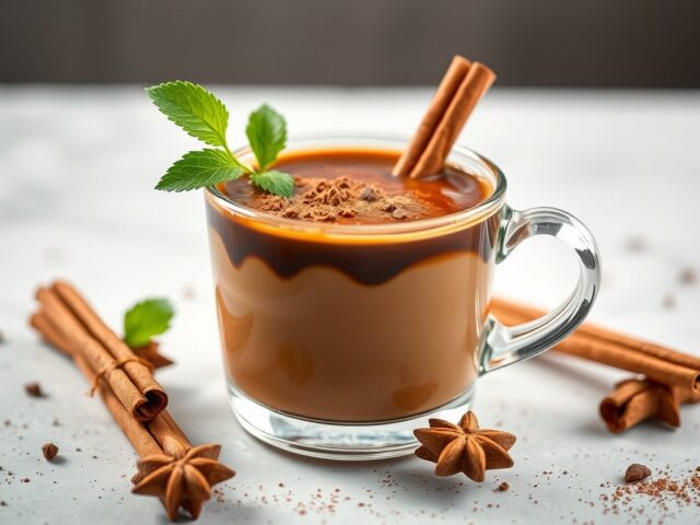 Mexicaanse koffie — AI-gegenereerde illustratie
