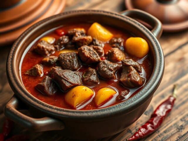 Mexicaanse runderstoofpot