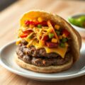 Mexicaanse tacoburgers