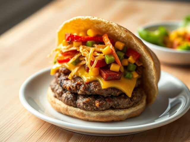 Mexicaanse tacoburgers