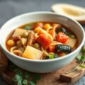 Minestrone met pasta