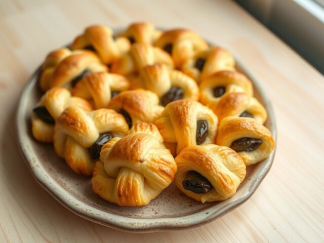 Mini-ansjoviscroissants