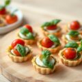 Mini geitenkaastaartjes