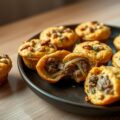 Mini-muffins met pasta