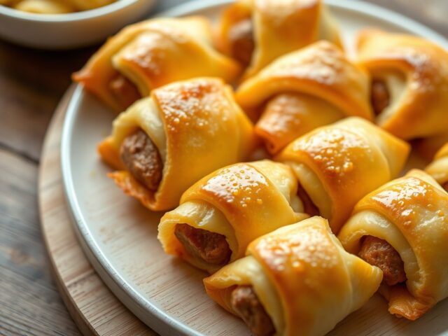 Mini Saucijzenbroodjes