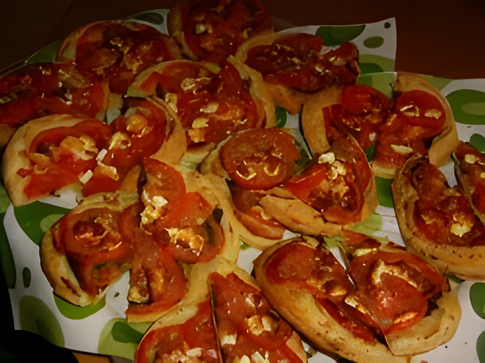 Mini Tomatentaartjes met feta