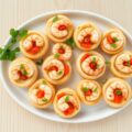 Minibroodjes met garnalen