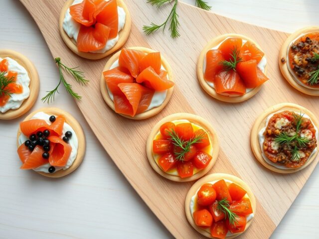 Minipizza’s met gevarieerd beleg