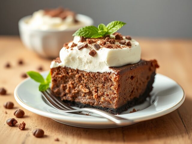 Mississippi mud pie.