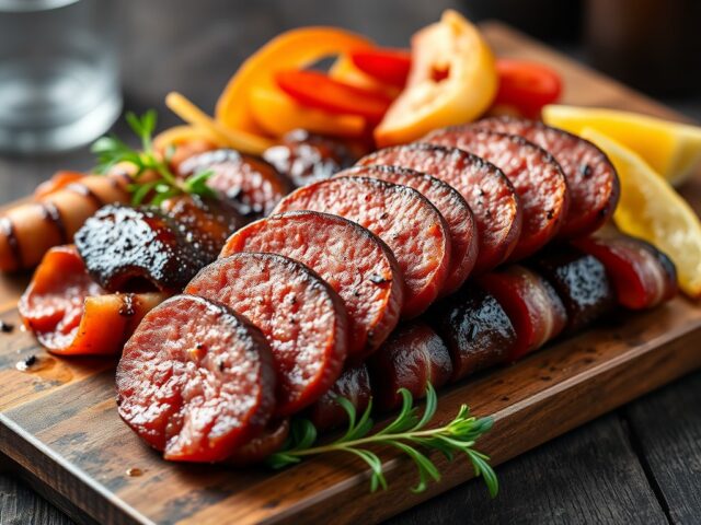 Mixed grill van vleeswaren
