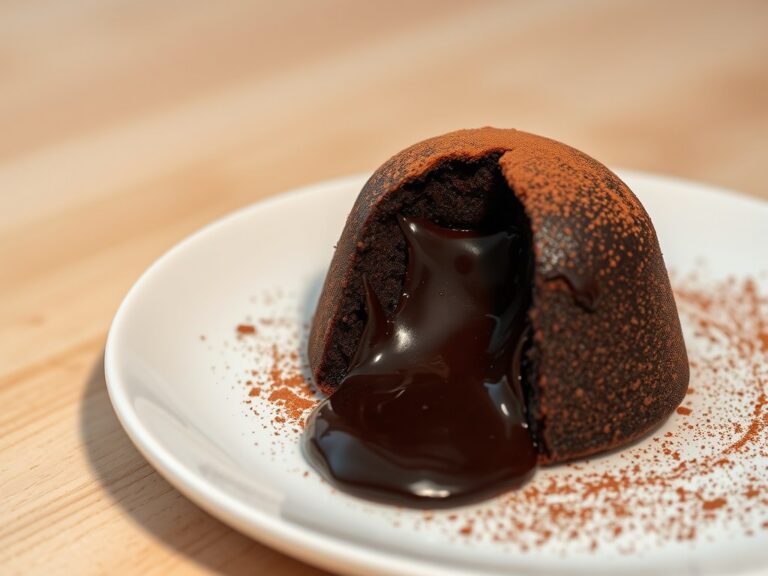 Moelleux van chocolade