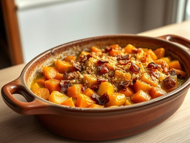 Moerepotage ovenschotel