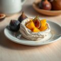Mokkaschuimbakje met ‘vreemd’ fruit
