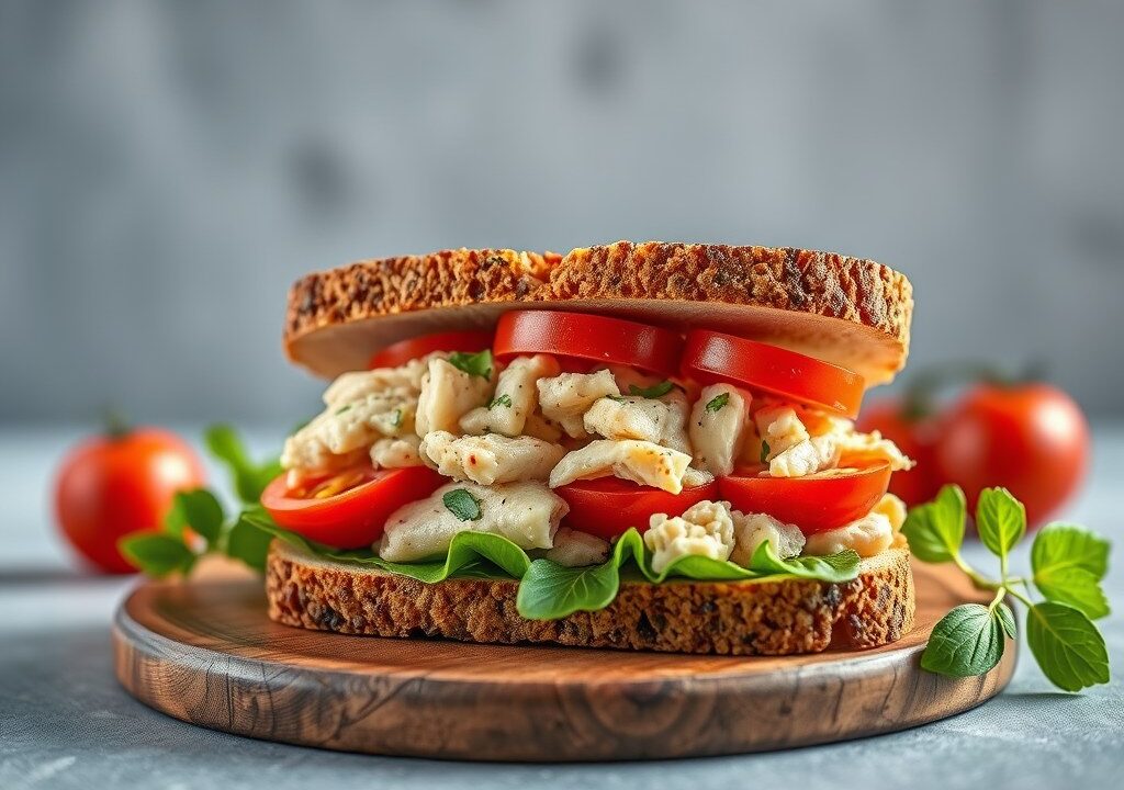 Mona Lisa Sandwich, AI-gegenereerde illustratie