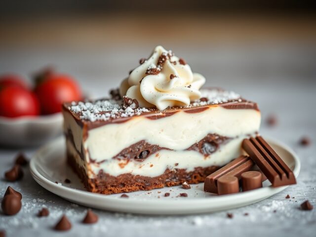 Monte bianco kastanje dessert