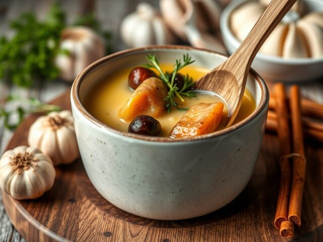 Mosselfondue uit Normandië — AI-gegenereerde illustratie