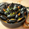Mosselpotje met brood