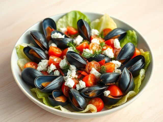 Mosselsalade met feta