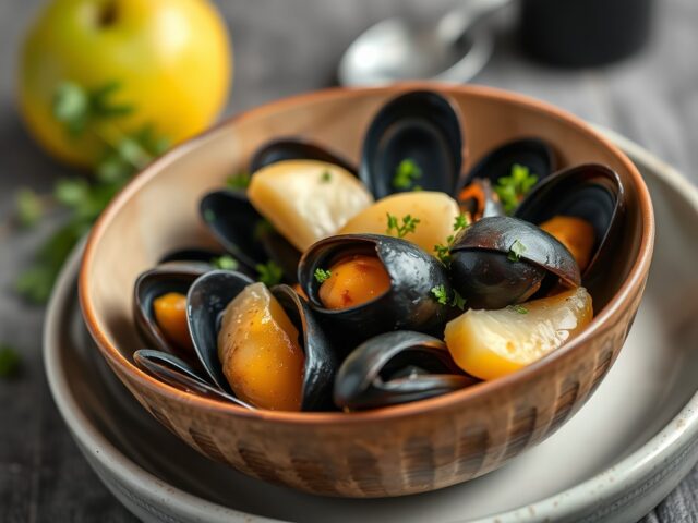 MOULES DE CIDRE CÔTE OUEST