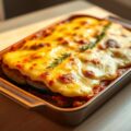 Moussaka met aubergines