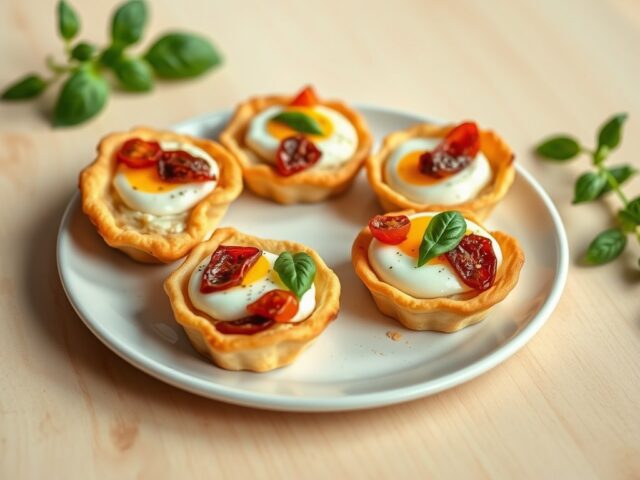 Mozzarella Taartjes