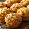 Muffins met Brugge Goud en gekarameliseerde ui