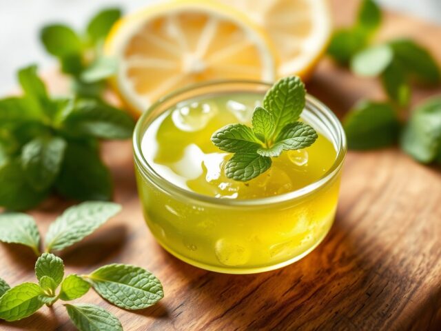 Munt (mint ) jelly sauce