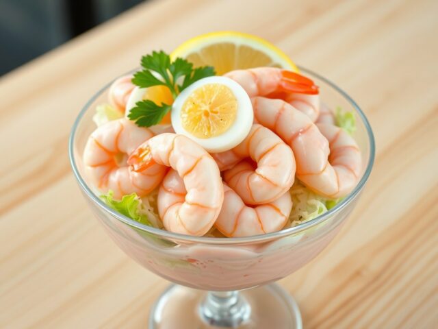 Nagemaakte kreeft cocktail