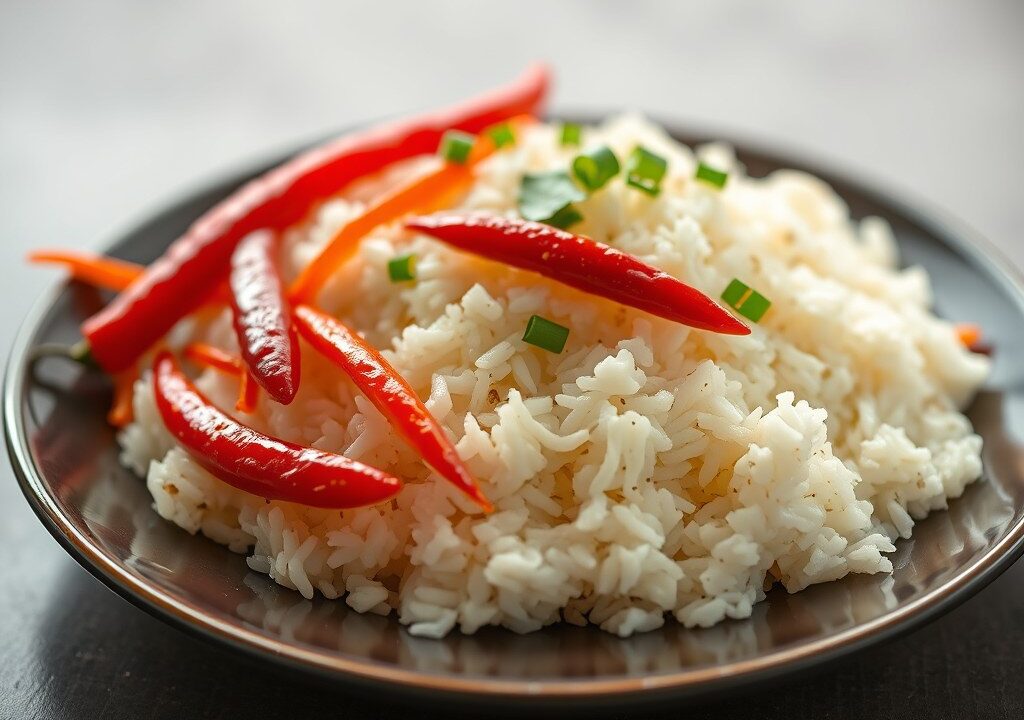 Nasi goreng, AI-gegenereerde illustratie