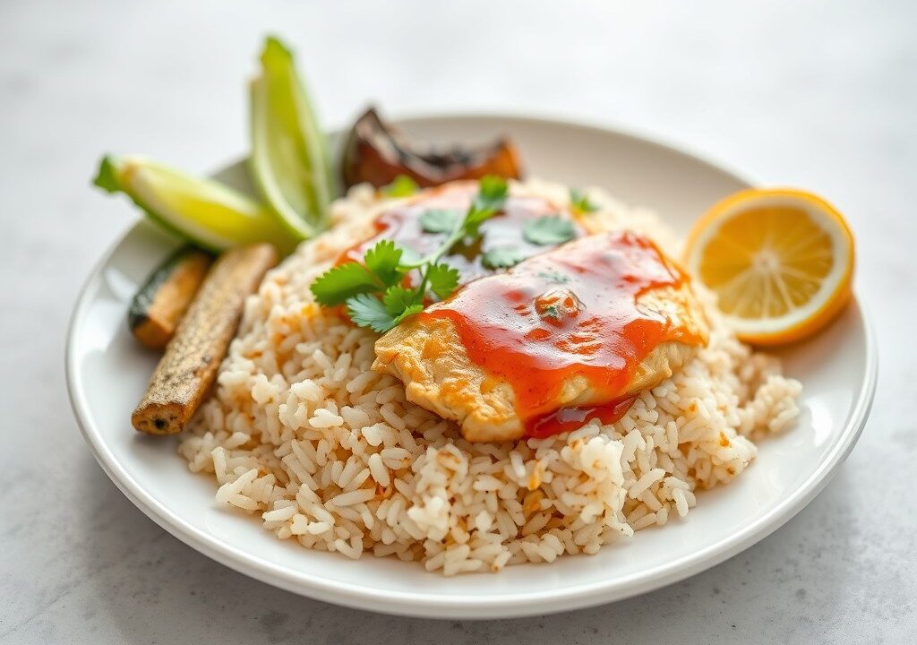 Nasi Goreng — AI-gegenereerde illustratie
