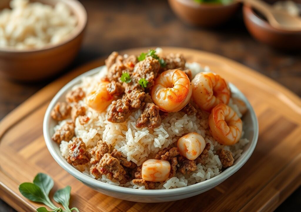 Nasi goreng Istimewa, AI-gegenereerde illustratie