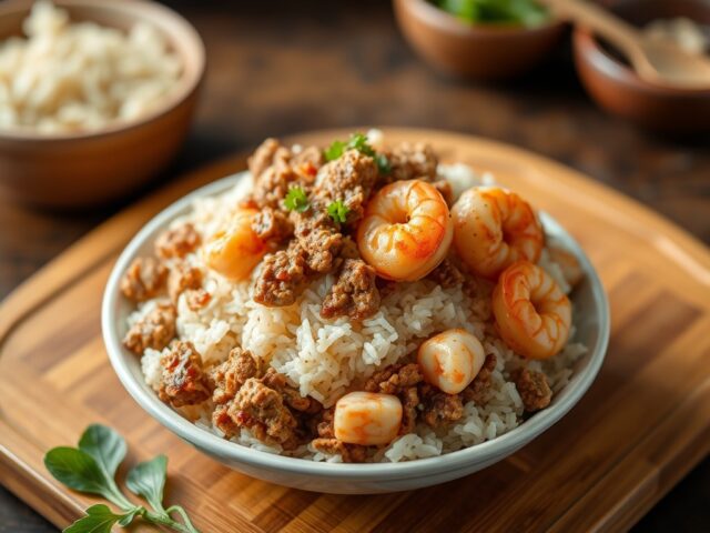 Nasi goreng Istimewa — AI-gegenereerde illustratie