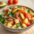 Nazomerse aardappelsalade