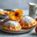 nectarine beignets
