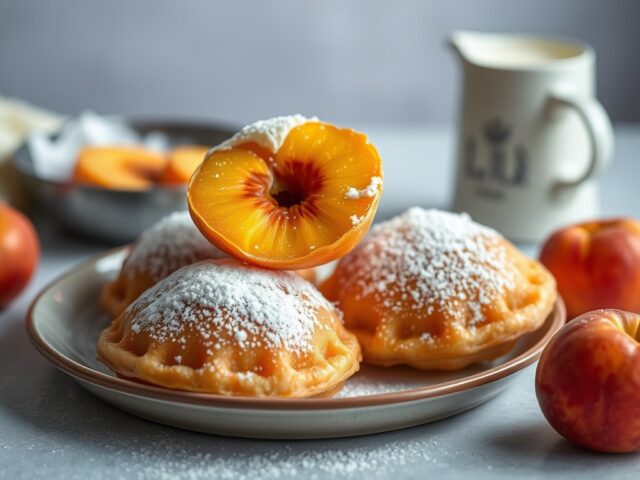 nectarine beignets