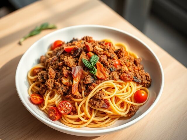 Nederlandse Versie van de Spaghetti Bolognese