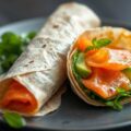 Neptunus wrap met gerookte zalm