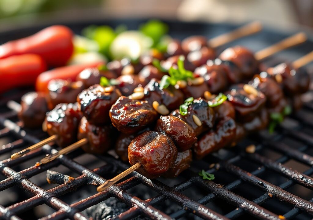 Nigeriaanse suya, AI-gegenereerde illustratie