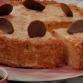 Nogatine ijstaart met Irish Creamlikeur