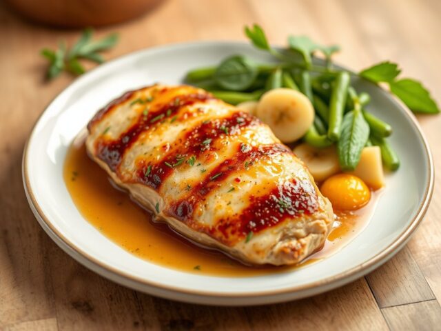Normandische kipfilet met appeltjes