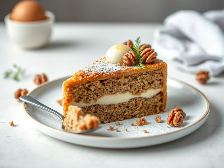 Nußtorte (walnotentaart)