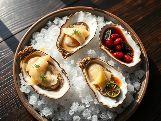 Oesters op 3 wijzen
