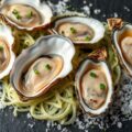 oesters op een preibedje