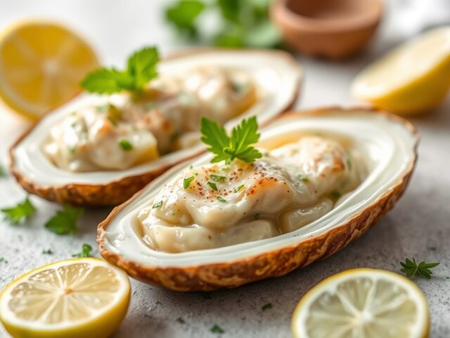 Oesters zo vers als wat — AI-gegenereerde illustratie