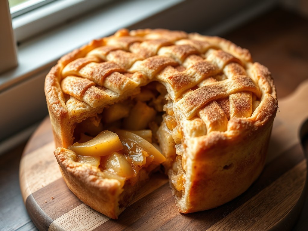 Oma Annie’s Appeltaart, AI-gegenereerde illustratie