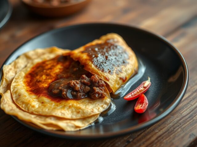 Omelet met Gekruid Vlees, Javaanse Stijl