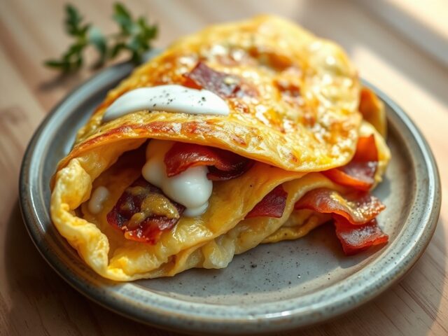 Omelet uit de Vogezen (Omelette vosgienne)