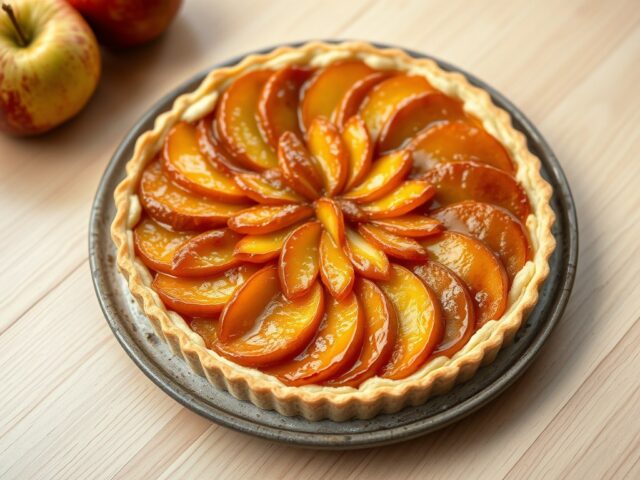 Omgekeerde appeltaart